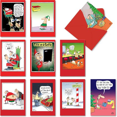 humorous boxed christmas cards|boxed funny christmas greeting cards.